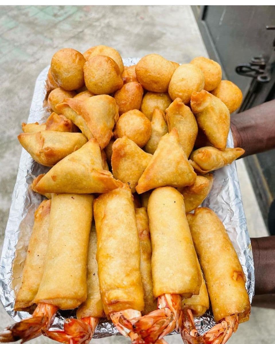 Samosa & Spring Roll Tray